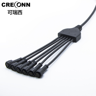 M10一拖六Y型防水线束