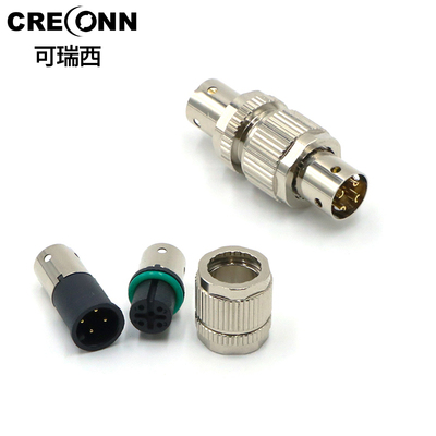 M12-4芯A-code公母头